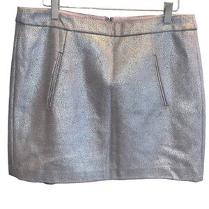 GAP Metallic Wool blend Skirt
